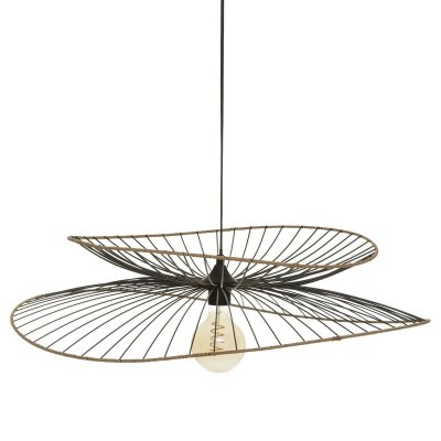 Taklampa Atmosphera Alara 40W Svart (Ø 69,5 x 17,5 cm)