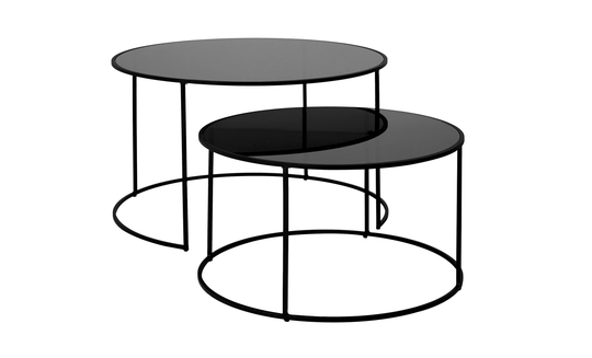 IVAN Soffbord 2-set Svart S