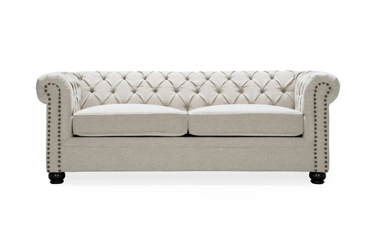 WINDSOR Chesterfield Bäddsoffa Beige