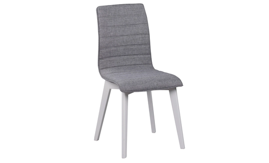 STARBY Stol Ljusgrå/Vit