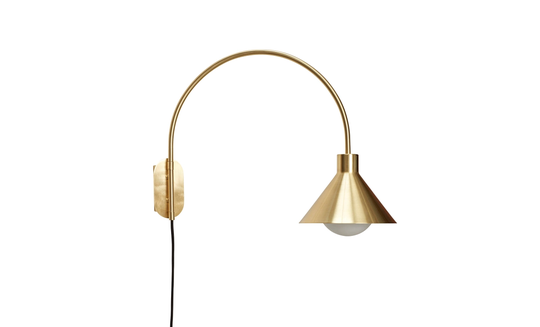 SELMA Vägglampa Mässing