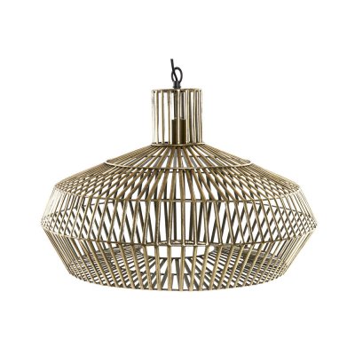 Taklampa DKD Home Decor Gyllene Metall 220 V (60 x 60 x 135 cm)