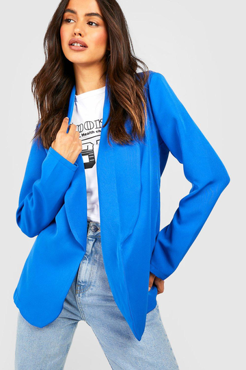 Basic Figursydd Kavaj Med Låg Skärning, Blue