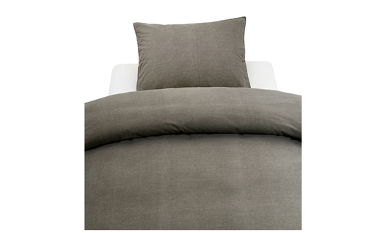 WASHED Bäddset Kingsize Grå