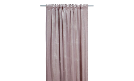 BEA Gardinlängd Sammet Rosa 135 X 300 cm