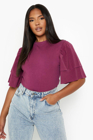 Plus - Body Med Volanger, Red
