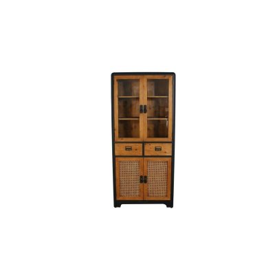 Visningsställ DKD Home Decor Gran Glas (90 x 40 x 175 cm)