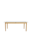 Matbord Svea 195(275)*90
