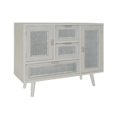 Byrå DKD Home Decor Trä MDF Vit (90 x 35 x 73 cm)