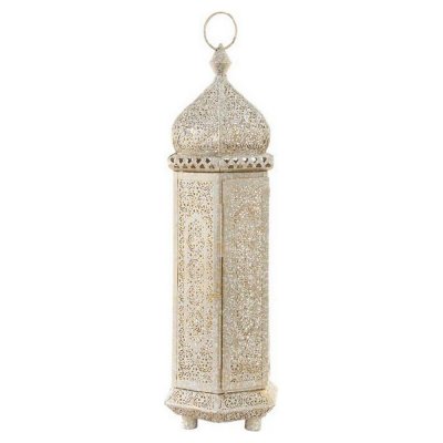 Golvlampa DKD Home Decor Vit Metall (15 x 18 x 56 cm)