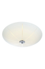 NAZCA Plafond 43 cm Vit/Krom