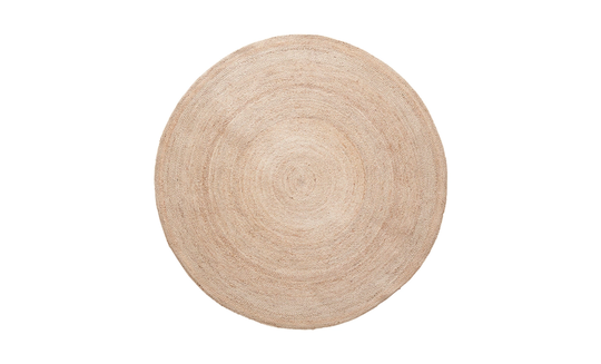 JUTE Rund Matta 150 Natur