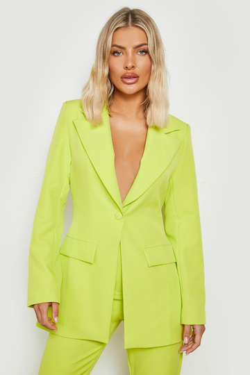 Figursydd Kavaj Med Låg Urringning, Green