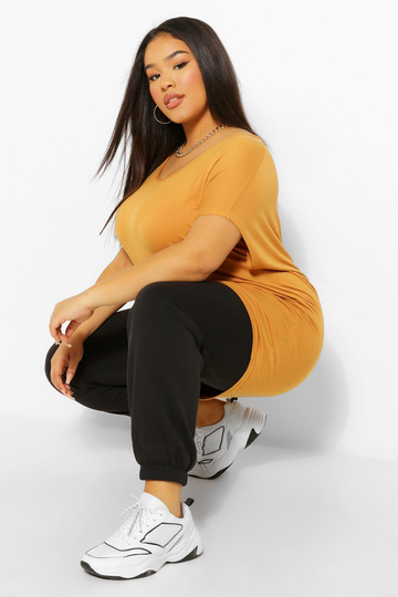 Plus - Oversize T-Shirt, Yellow