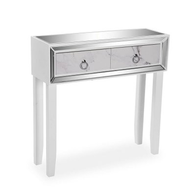 Hallmöbel med 2 lådor Versa loiri Trä MDF (25 x 78 x 78 cm)