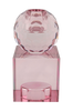 Ljushållare Torcello. Ljushållare i rosa glas
