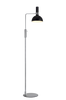 LARRY golvlampa Svart/Krom