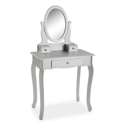 Spelare Versa Kate Silvrig Trä MDF (40 x 129,5 x 70 cm)