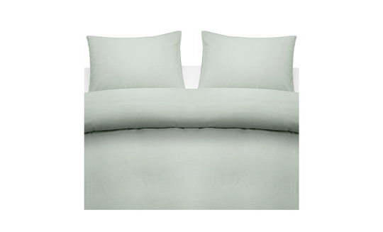 WASHED Bäddset Kingsize Grön