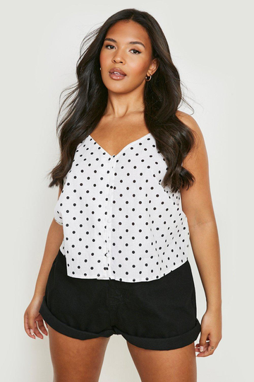Plus - Prickigt Linne, White