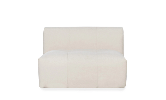 CLOUD Fåtölj/Mittmodul Offwhite