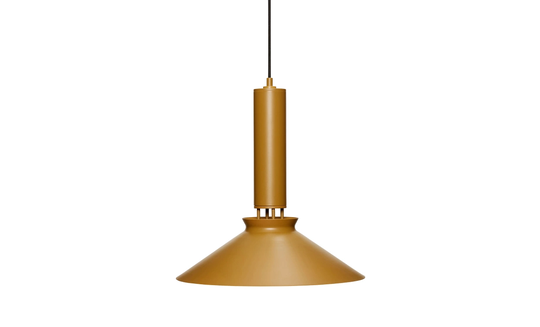 TAKLAMPA Järn Brun