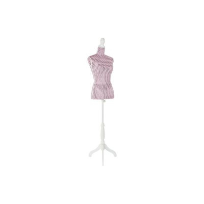 Mannekäng DKD Home Decor Rosa Trä Polyester (37 x 23 x 168 cm)