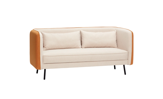 ELSE Soffa 170 Beige/Orange