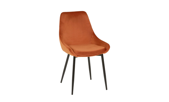 TOVE Stol Velvet Orange