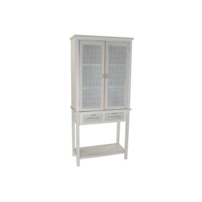 Skänk DKD Home Decor Vit Trä MDF (80 x 37,4 x 175,5 cm)