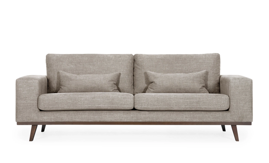 STOCKHOLM Fusion 3-sitssoffa Mörkbeige