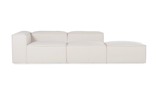 CUBIT PREMIUM 4-sitssoffa Höger Sandbeige