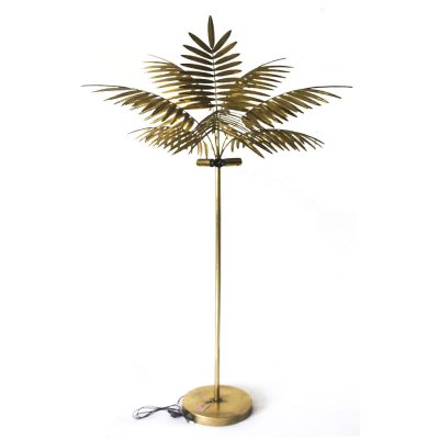Golvlampa DKD Home Decor Gyllene Metall Palmer (107 x 107 x 193 cm)