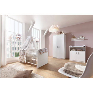 Schardt Nursery Class ic White 2-dörrars
