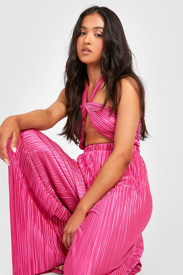Petite Jumpsuit Med Halterneck Och Cut-Out