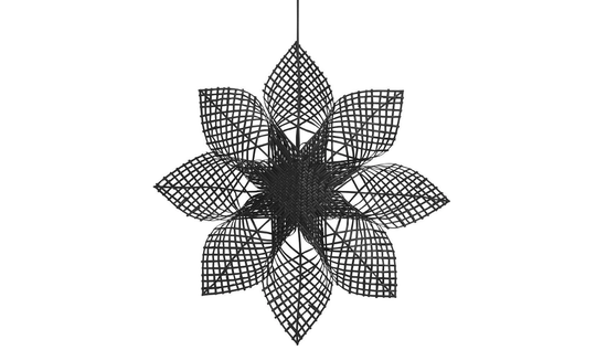 ANNA Star 82cm Svart