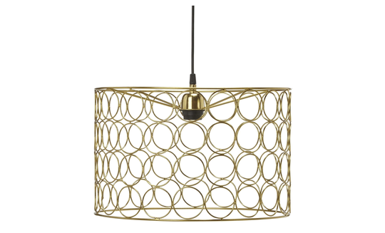 RING Taklampa Guld 40 cm