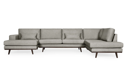 STOCKHOLM Classic U-Soffa Höger Ljusgrå