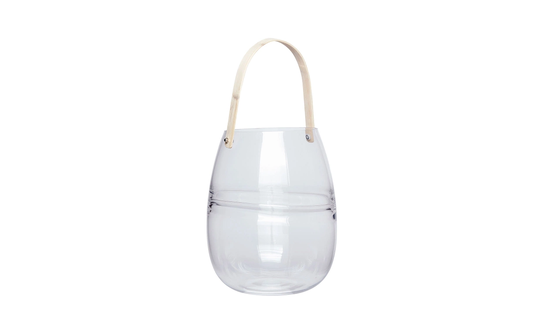 LYKTA Glas/Bambu Stor