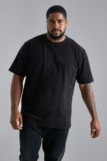 Plus - Mjuk T-Shirt I Slim Fit, Black