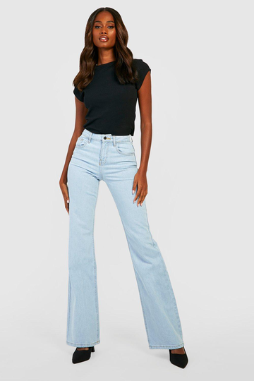Boyfriend Jeans Med Hög Midja