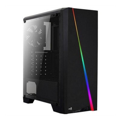 ATX Semitorn Aerocool Cylon RGB USB3.0 Svart LED RGB (Renoverade A)