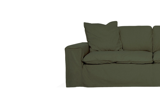 DOVER Grand Deluxe Klädsel 3-sitssoffa Grön