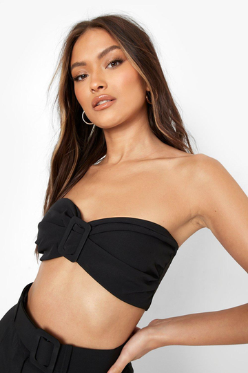 Bralette Med Hjärtformad Skärning, Black