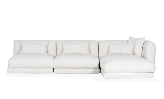 BROKLYN Modulsoffa Divan Höger Offwhite