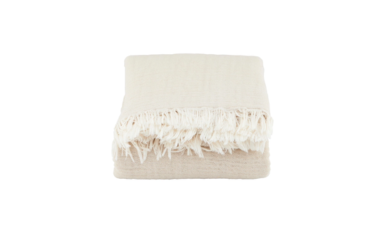 ALICE Pläd Beige 200x140