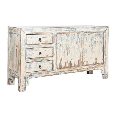 Skänk DKD Home Decor Blå Kräm Ljusbrun Alm (145 x 40 x 81 cm)