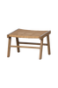 2 fotpallar Puk