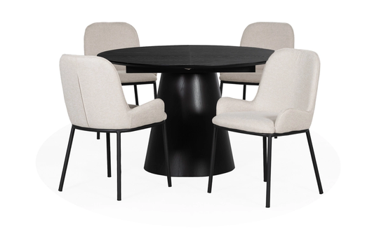 MANNE/MELISSA Matgrupp 4 Stolar Beige