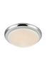 Plafond Rotor LED 35cm Krom/Vit